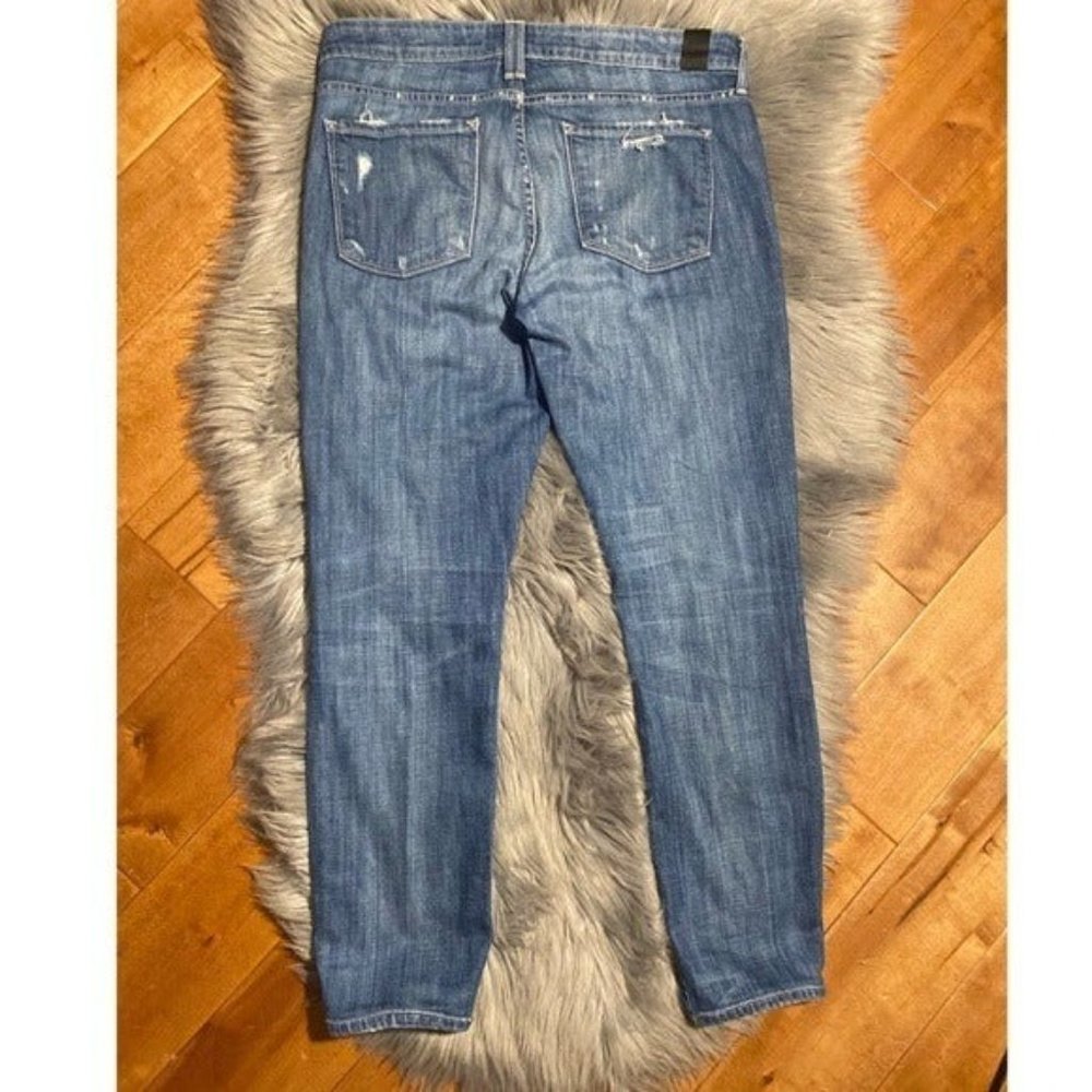 Vince Distressed Skinny Ankle Jeans Size 28 - Picture 6 of 8